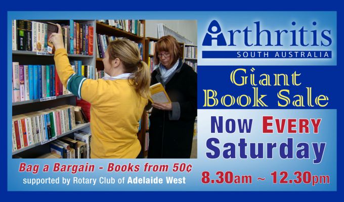 Arthritis SA Book Sale