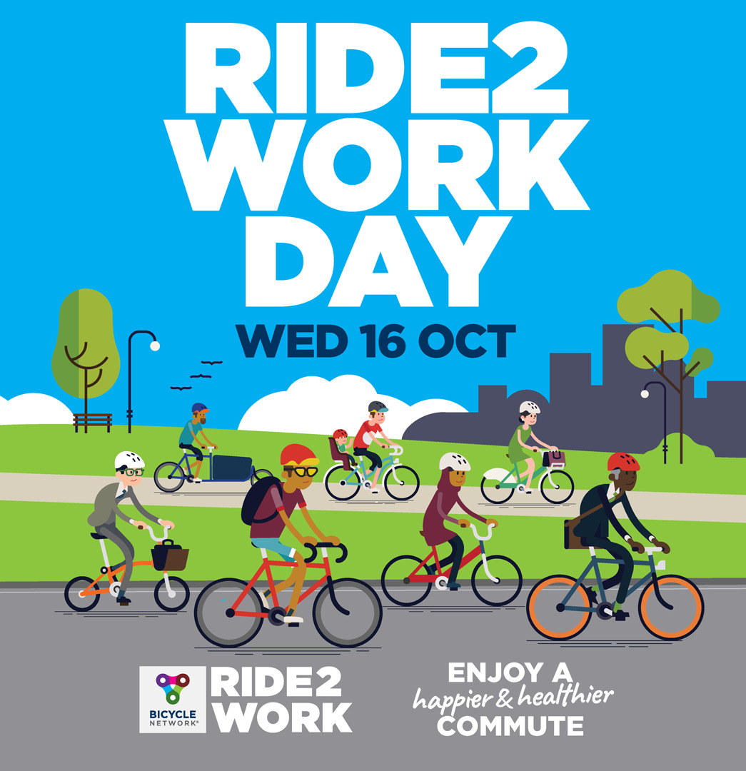 Ride to Work Day 2019 graphic